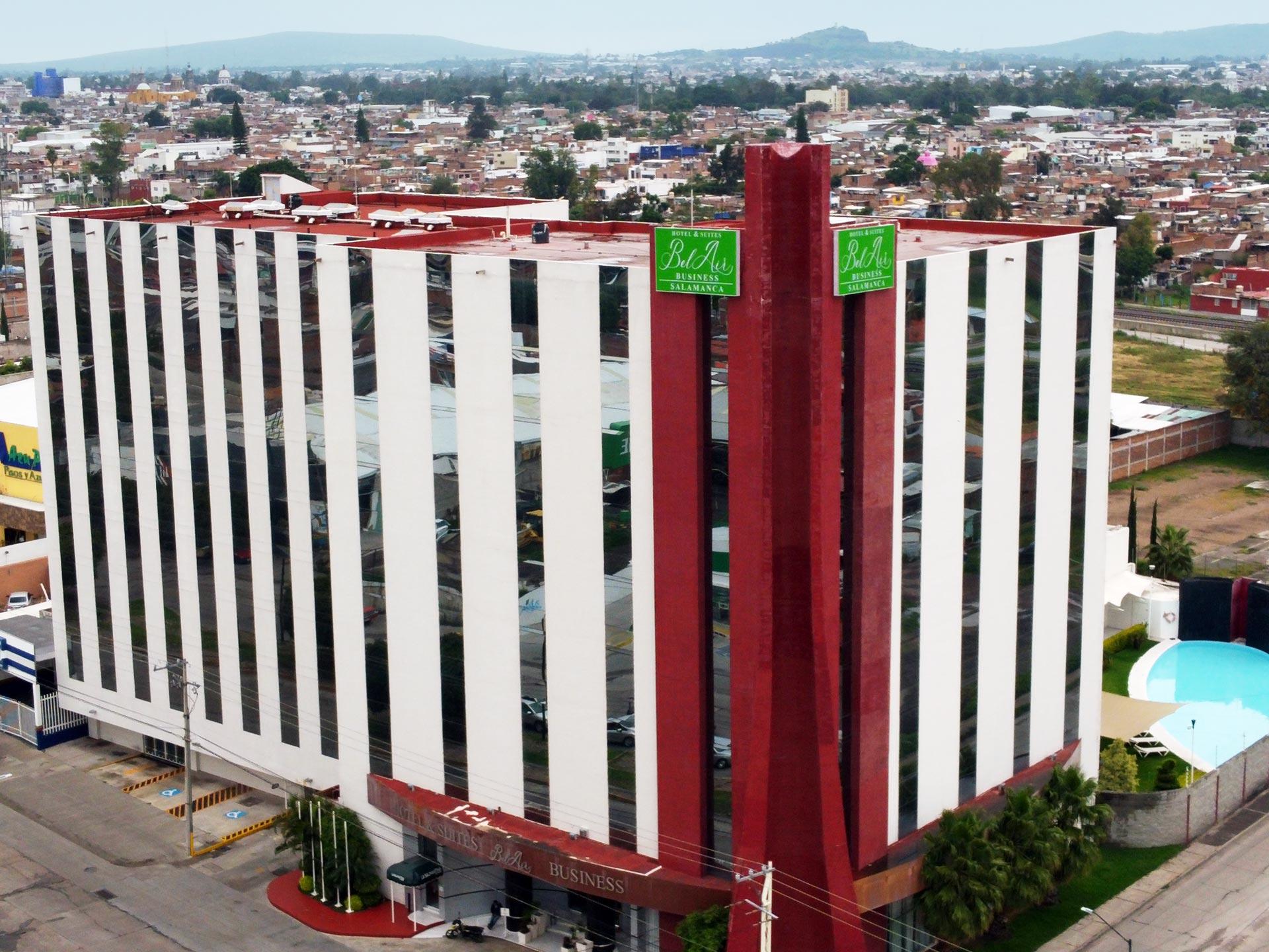 Hotel & Suites Bel Air Business Salamanca Bagian luar foto